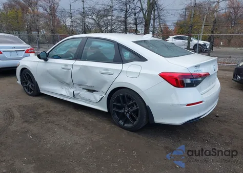 2023 Honda Civic Sport z USA, uszkodzony, nr VIN 2HGFE2F50PH536836